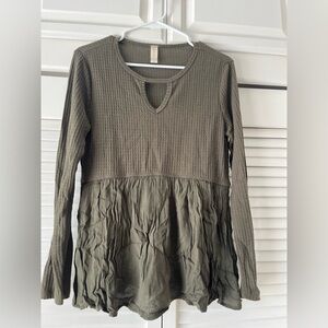 Altard State olive green shirt